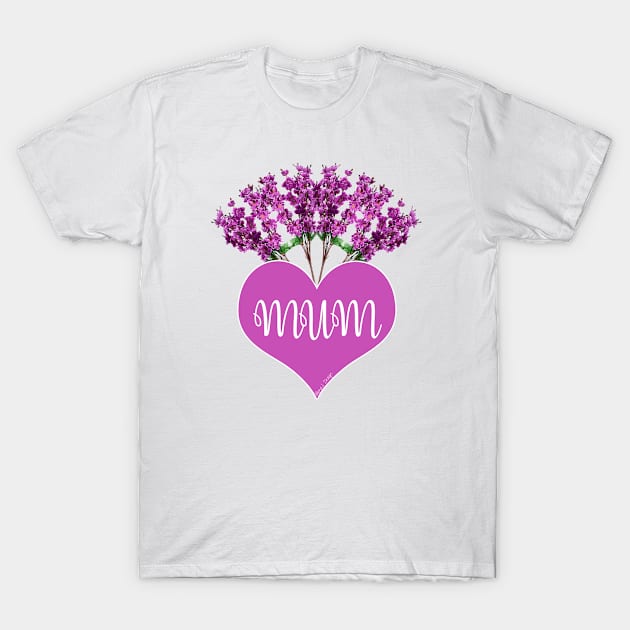 Mum T-Shirt by ellenaJ